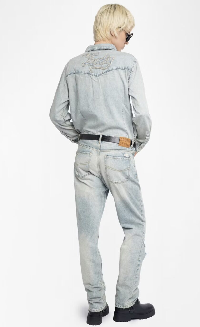 Camisa Saby Denim ZADIG ET VOLTAIRE - Imagen 3