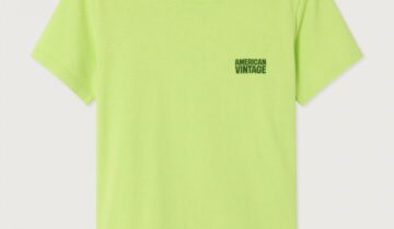 Camiseta de mujer YKOBOW AMERICAN VINTAGE