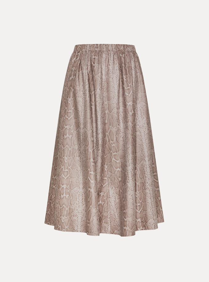 Falda con estampado reptil FORTE-FORTE