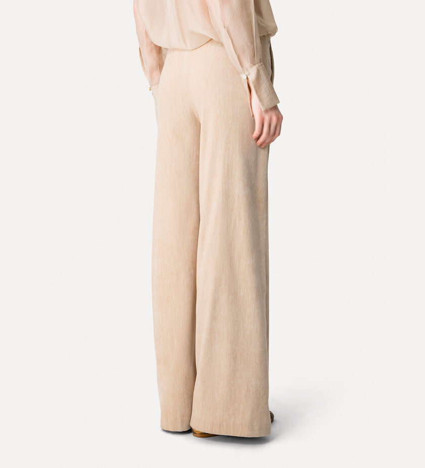 Pantalones de tiro alto en terciopelo doble FORTE-FORTE - Imagen 3
