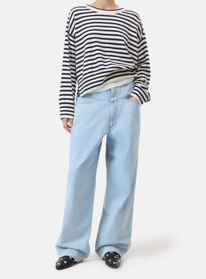 Suéter de cuello redondo de cachemire CLOSED