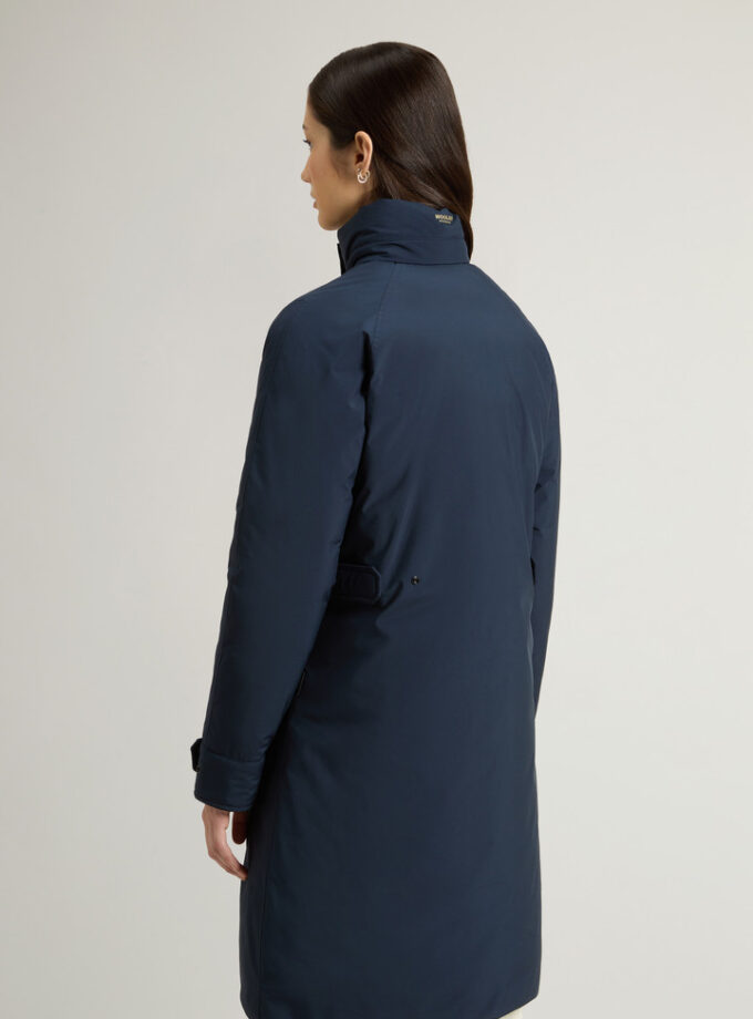 Chaqueta larga Cloud con capucha plegable WOOLRICH