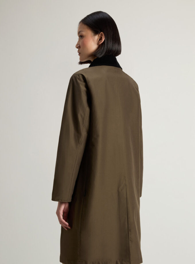 Abrigo de Ramar Clothcon cuello de pana WOOLRICH