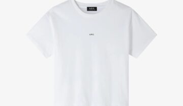 CAMISETA  COLOR BLANCO A.P.C.