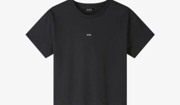 CAMISETA  COLOR NEGRO A.P.C.