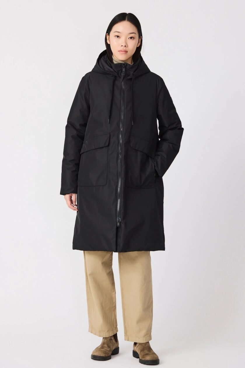Parka Ekaitza negro TANTÄ - Imagen 2