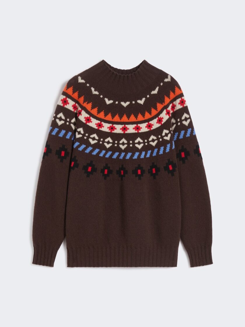 Jersey de jacquard de lana WEEKEND MAX MARA