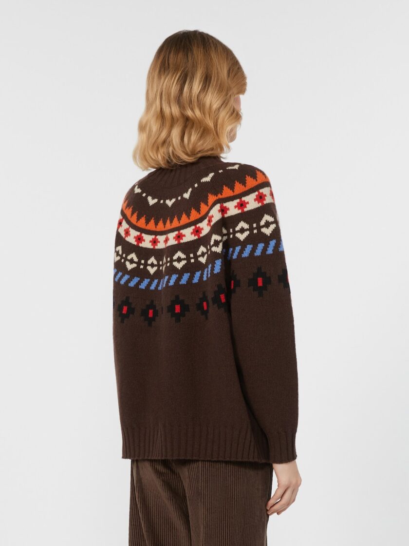 Jersey de jacquard de lana WEEKEND MAX MARA - Imagen 3