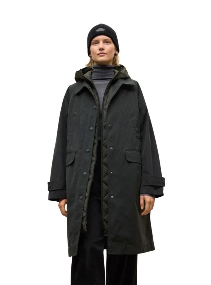 Abrigo Hyden verde oscuro ECOALF