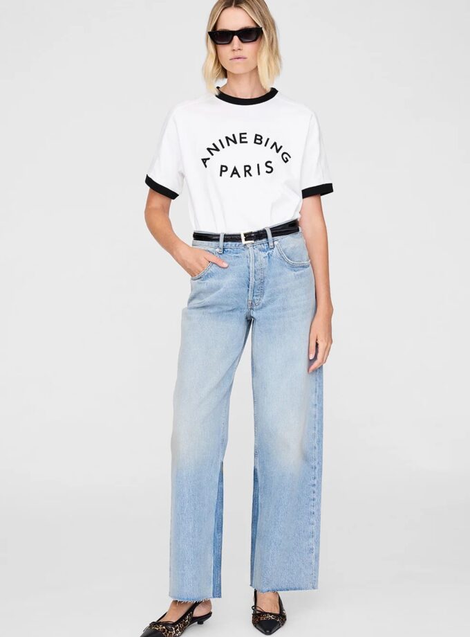 Camiseta Jaylin Tee Paris ANINE BING