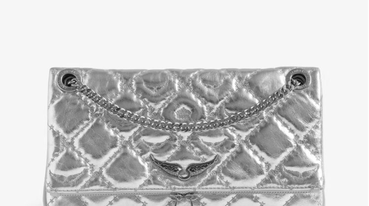 Clutch Rock II Metal Monogram ZADIG ET VOLTAIRE