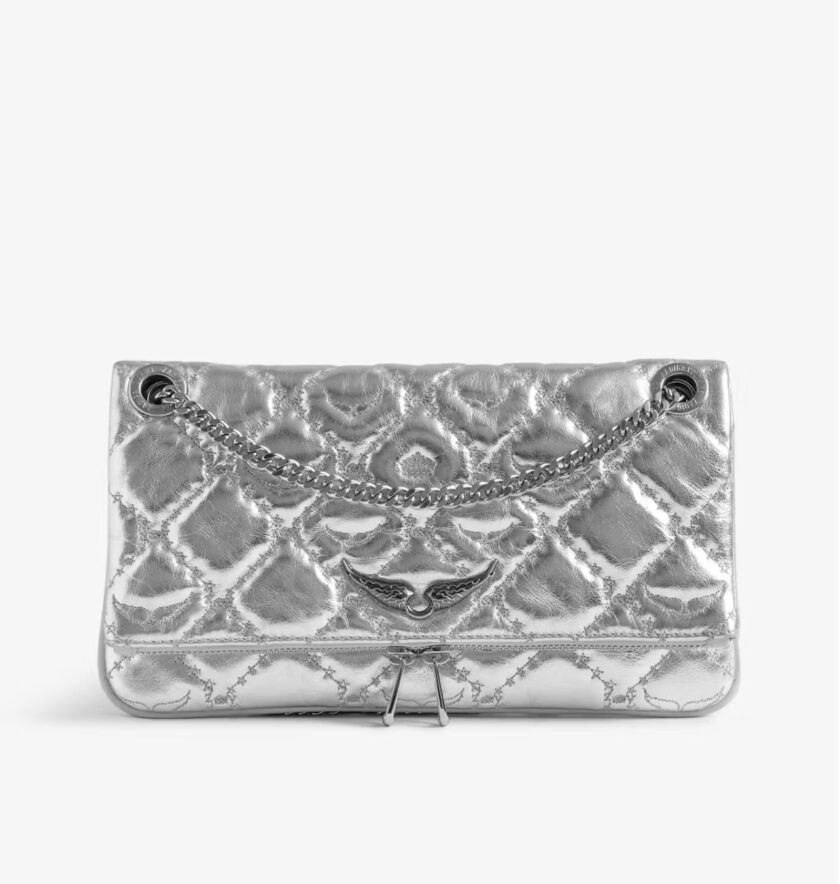 Clutch Rock II Metal Monogram ZADIG ET VOLTAIRE