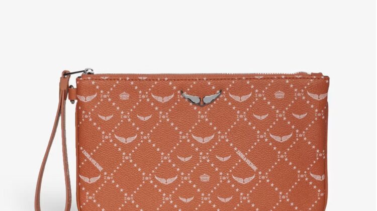 Clutch Z Pouch Monogram ZADIG ET VOLTAIRE