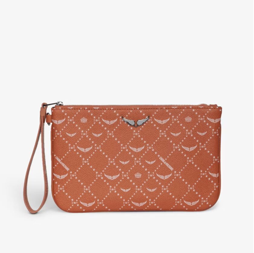 Clutch Z Pouch Monogram ZADIG ET VOLTAIRE
