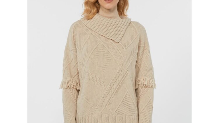 Jersey de cuello alto de pura lana WEEKEND MAX MARA