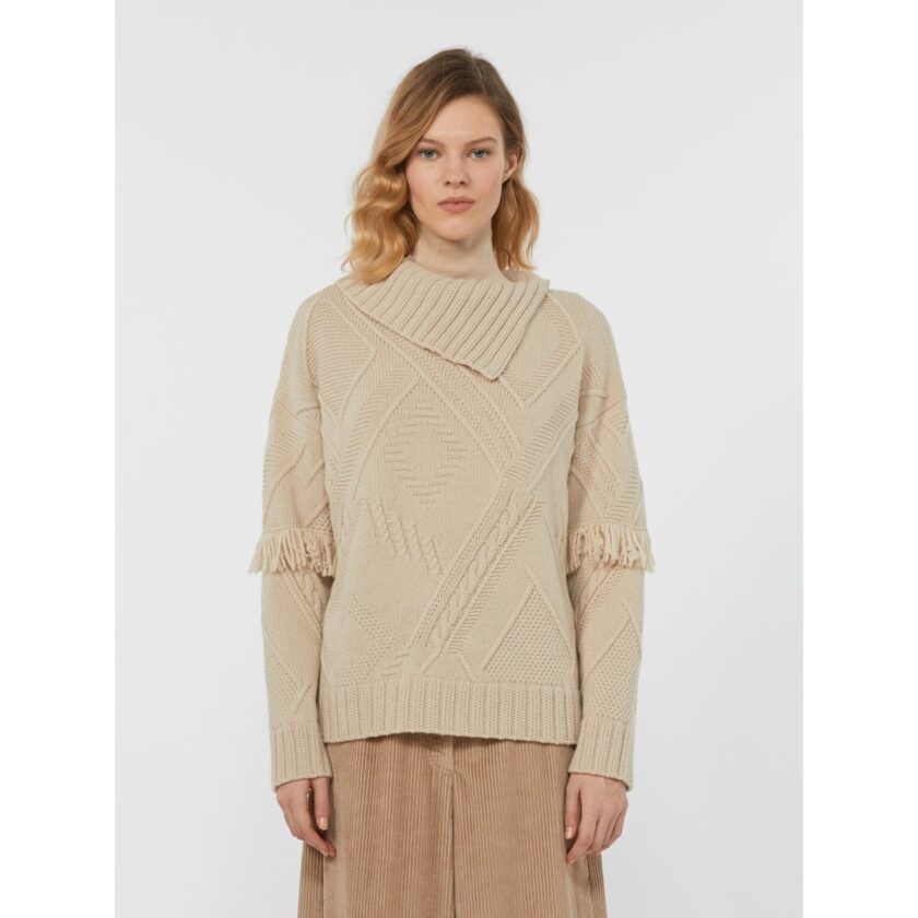 Jersey de cuello alto de pura lana WEEKEND MAX MARA