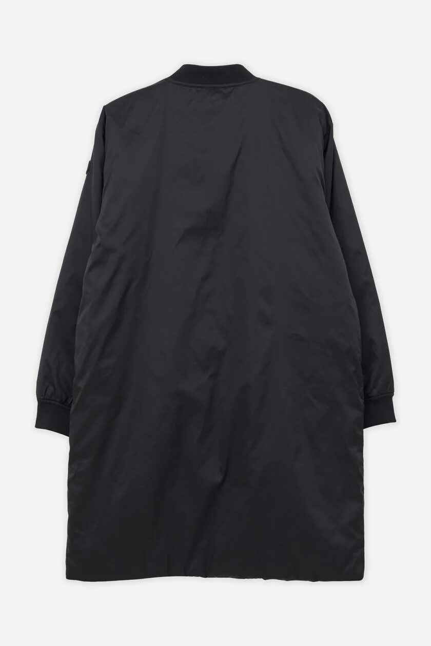 Chaqueta Bomber larga Pyouh Negro TANTÄ - Imagen 3