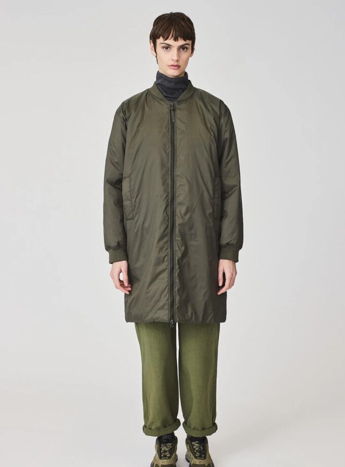 Chaqueta Bomber larga Pyouh Khaki TANTÄ