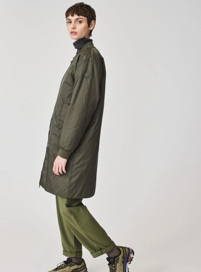 Chaqueta Bomber larga Pyouh Khaki TANTÄ