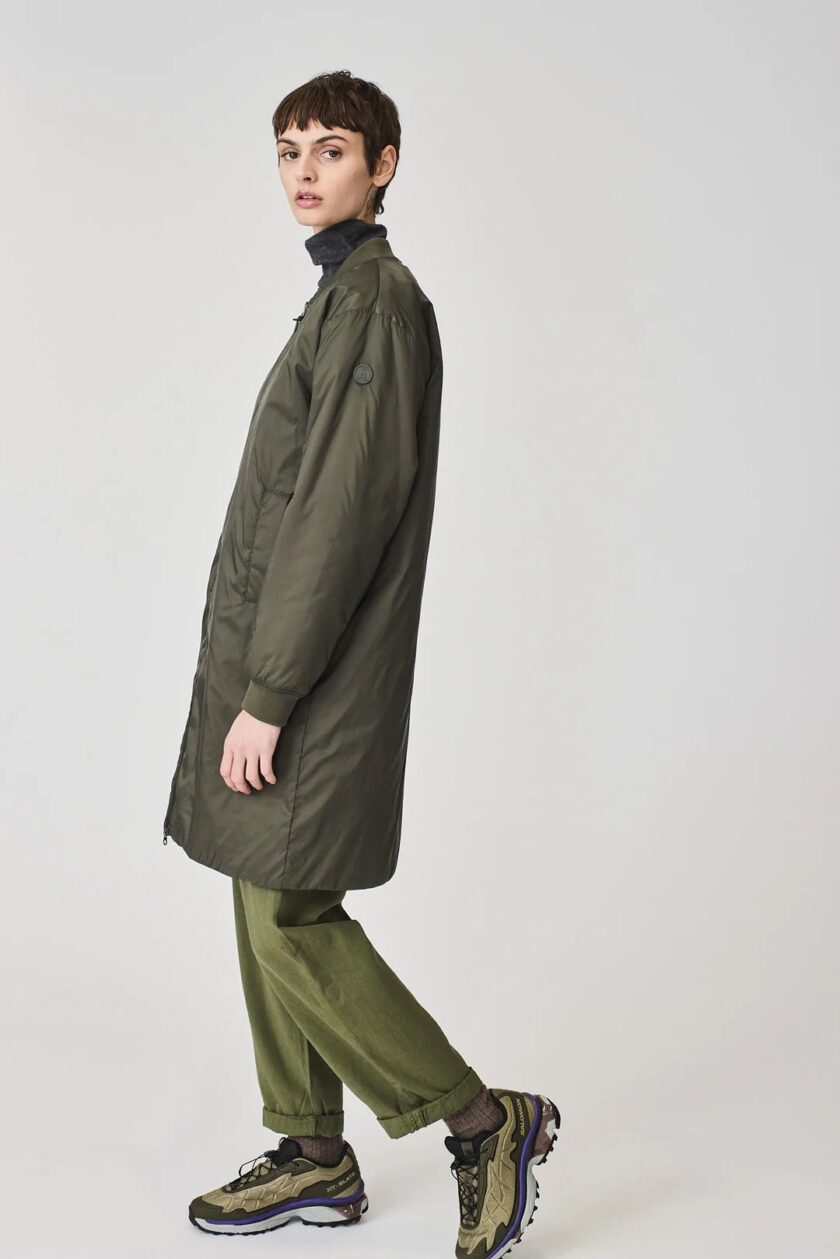 Chaqueta Bomber larga Pyouh Khaki TANTÄ - Imagen 3