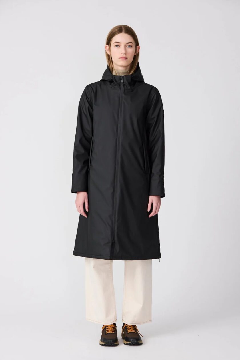 Gabardina Tormenta negro TANTÄ - Imagen 2