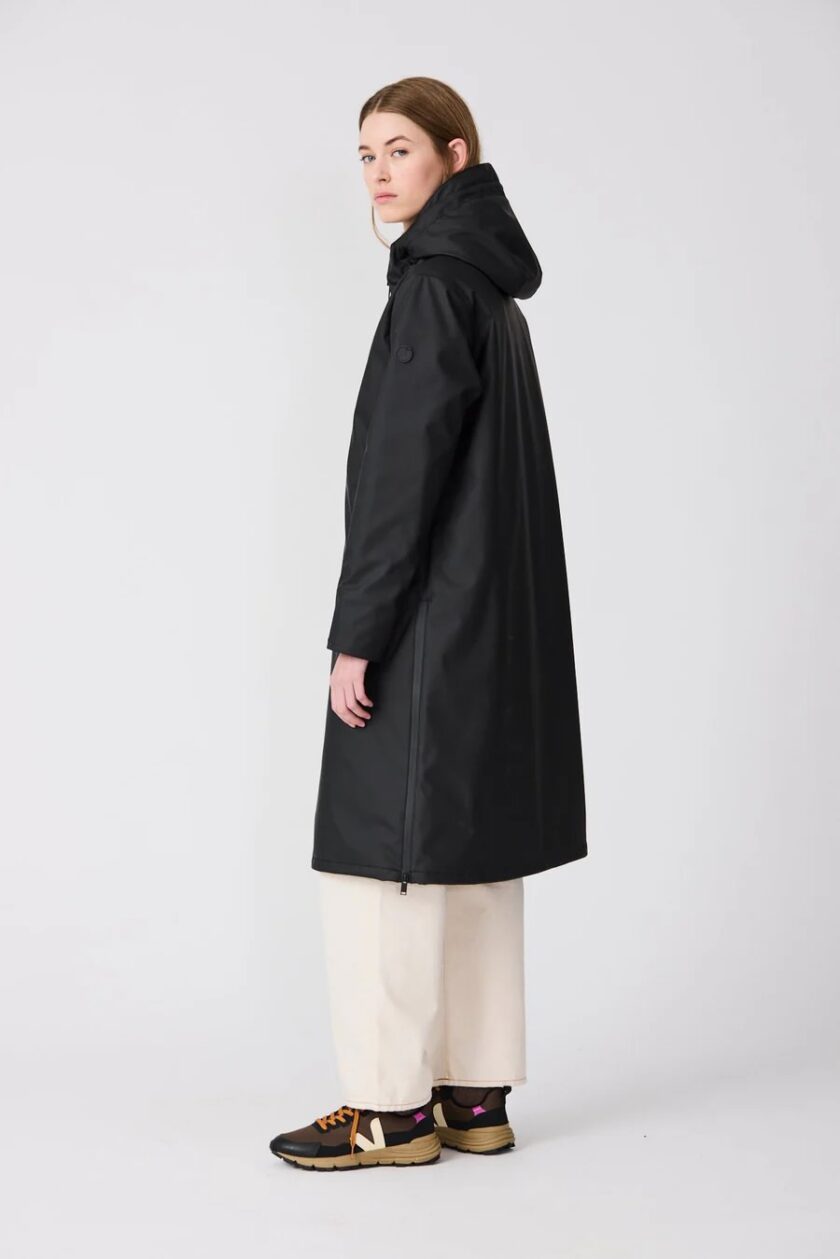 Gabardina Tormenta negro TANTÄ - Imagen 3