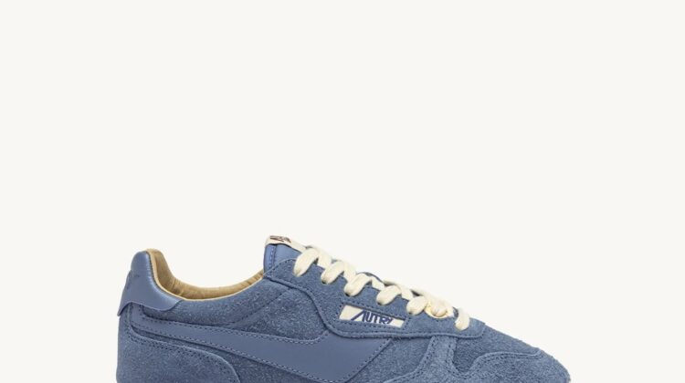 Zapatillas Windspin de ante y piel street Autry