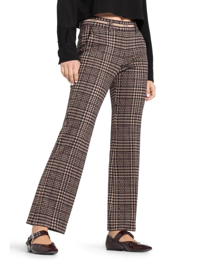 Pantalones cortos acampanados con cintura elástica CAMBIO