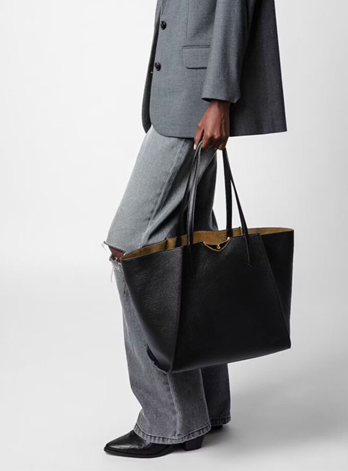 Bolso Le Borderline Grained Leather ZADIG ET VOLTAIRE