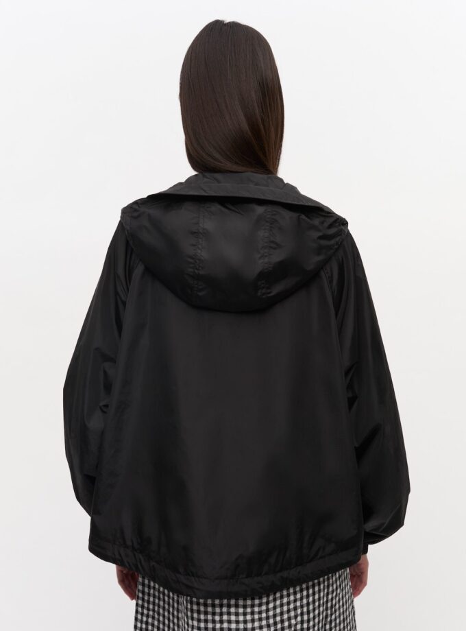 CAZADORA COLOR NEGRO GANNI