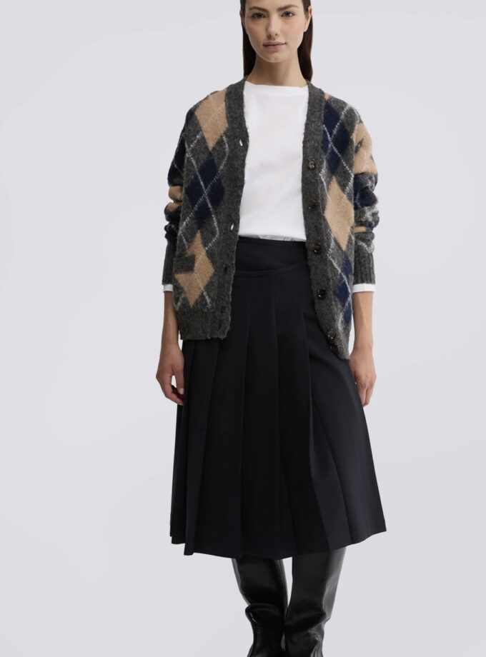 Cárdigan de lana Shetland perchada ASPESI