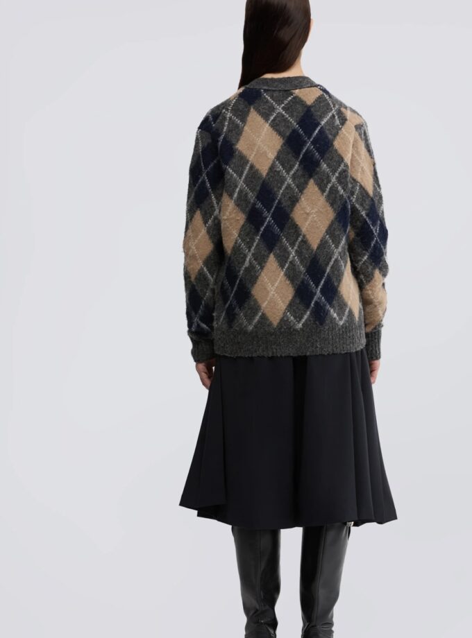 Cárdigan de lana Shetland perchada ASPESI