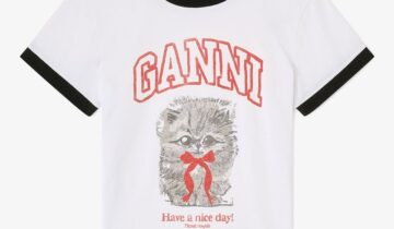 CAMISETA  COLOR blanco GANNI