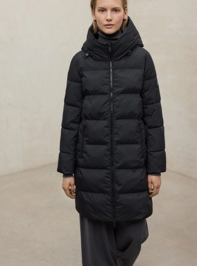 Abrigo Manlie Negro ECOALF