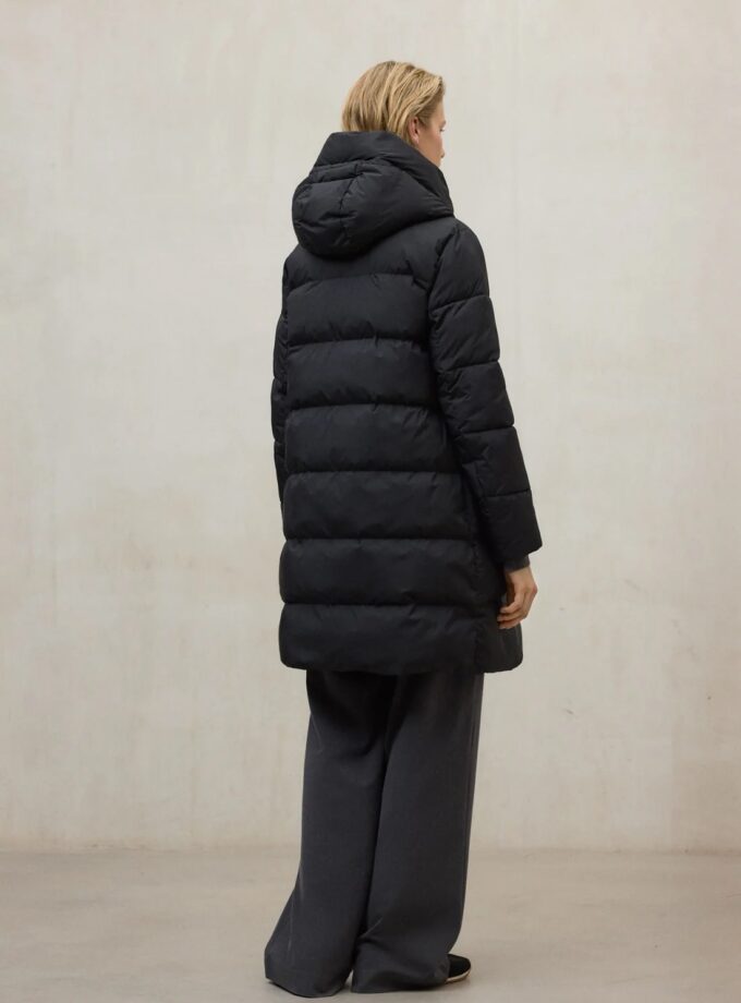 Abrigo Manlie Negro ECOALF