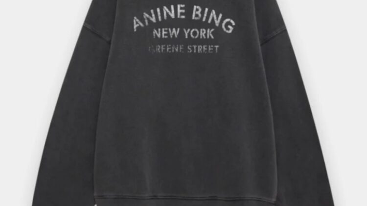 Sudadera Anine Bing Miles Sweatshirt Ny