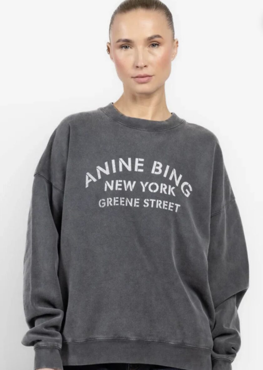 Sudadera Anine Bing Miles Sweatshirt Ny - Imagen 2