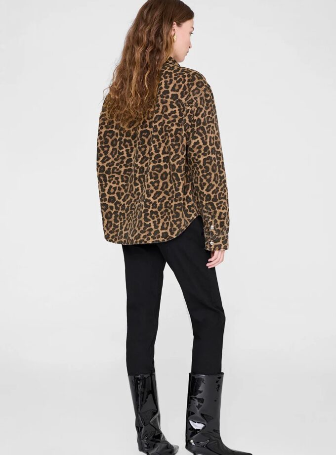 Paxton Shirt
black and brown leopard ANINE BING