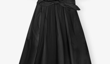 VESTIDO  COLOR NEGRO GANNI
