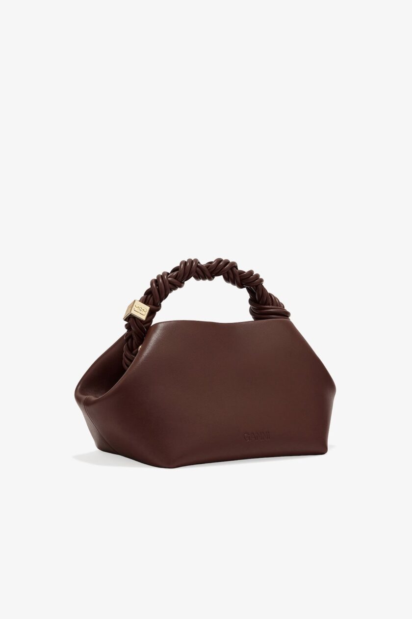 Brown Small Bou Bag GANNI - Imagen 3
