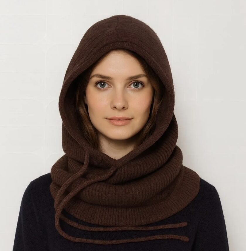 CAPUCHA COLOR MARRON CHOCOLATE PS