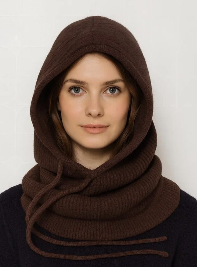 CAPUCHA COLOR MARRON CHOCOLATE PS