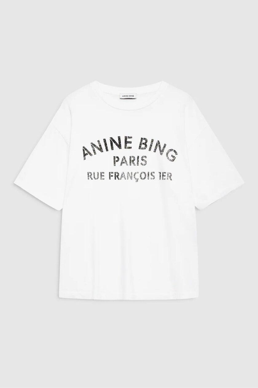 CAMISETA COLOR BLANCO ANINE BING