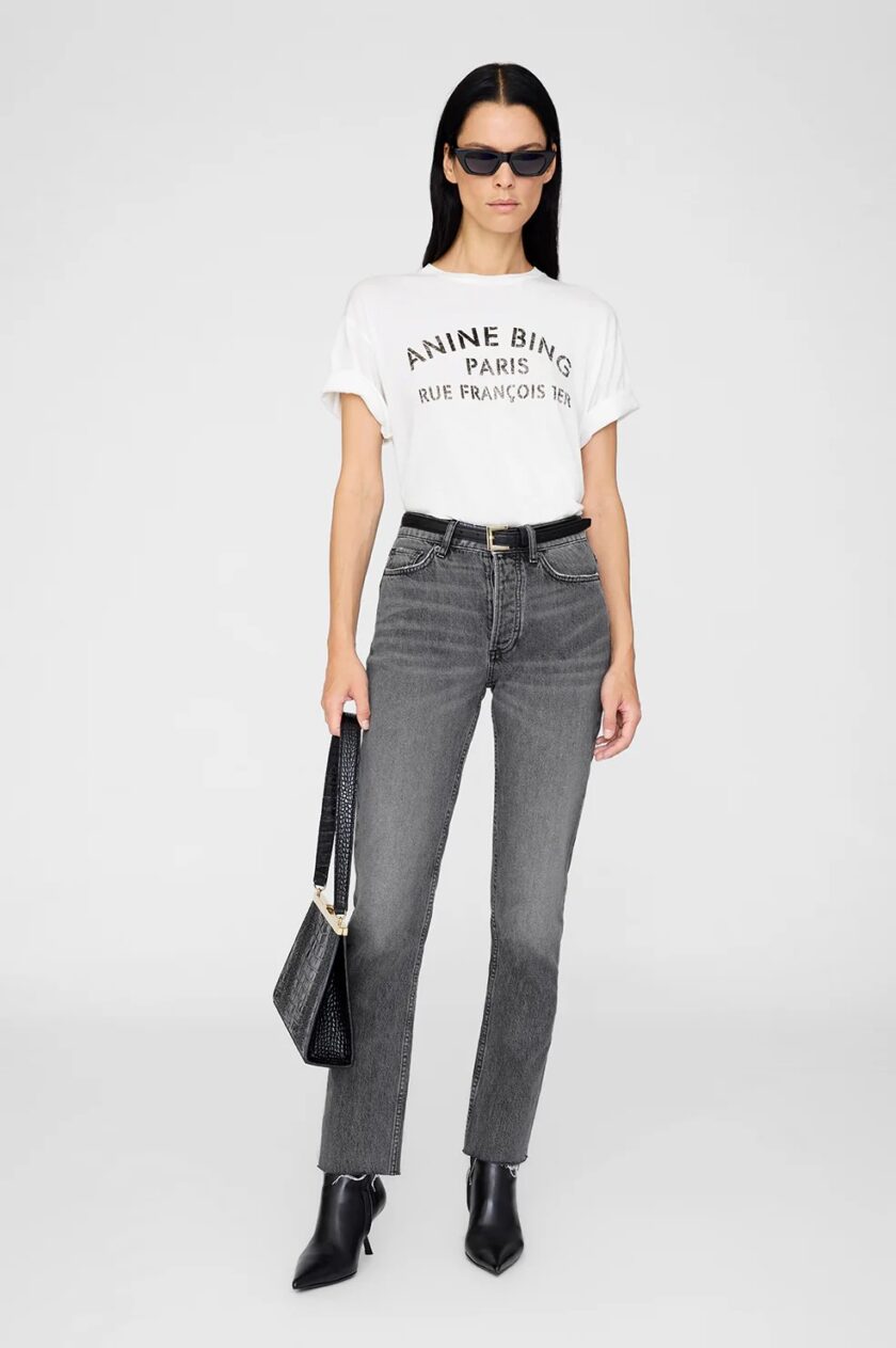 CAMISETA COLOR BLANCO ANINE BING - Imagen 2