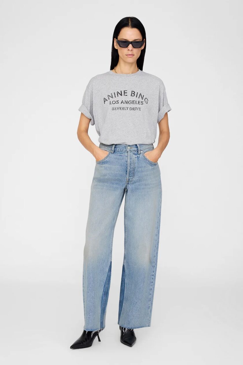 Cohen Tee Paris Stencil ANINE BING - Imagen 2