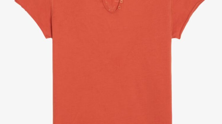 CAMISETA  COLOR NARANJA ZADIG ET VOLTAIRE