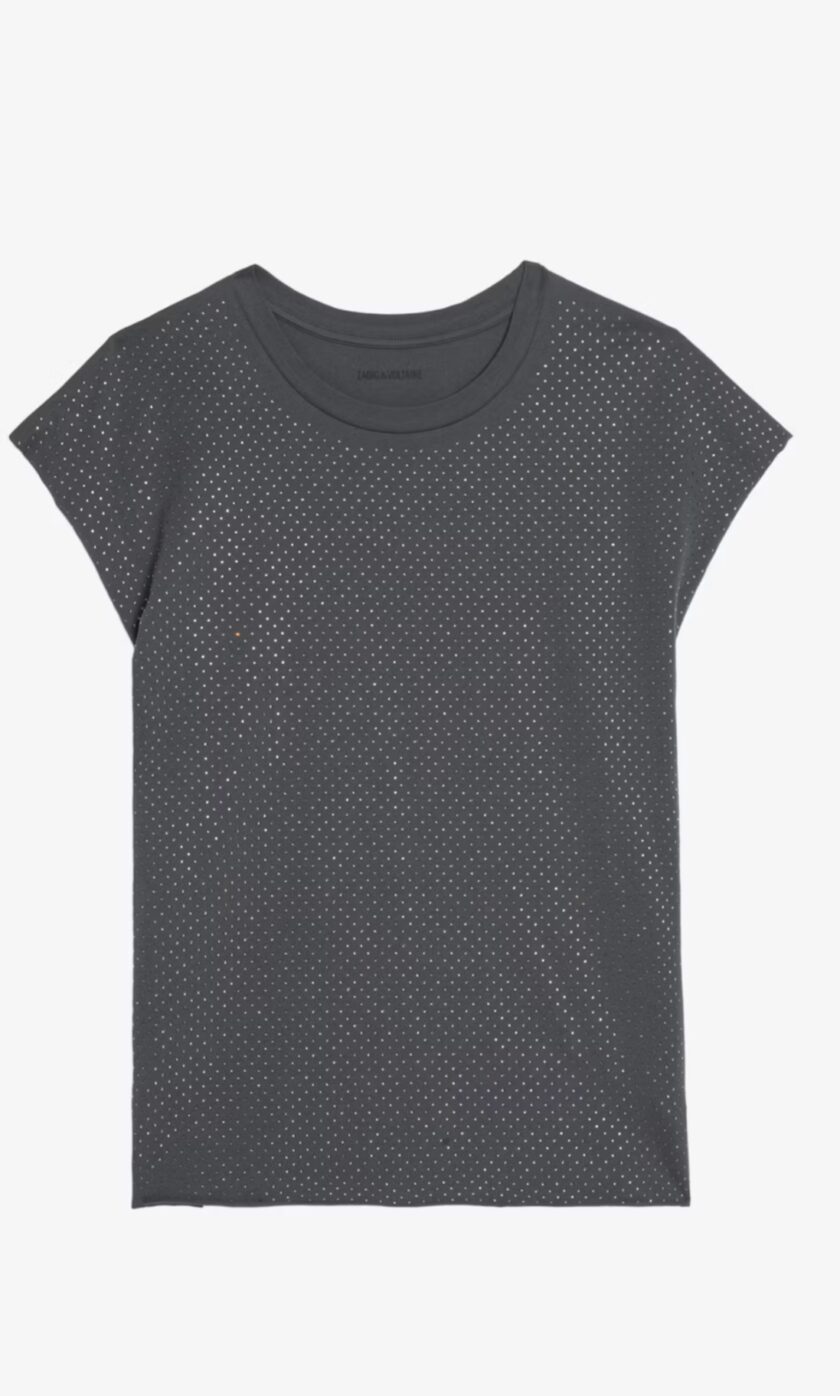 CAMISETA COLOR GRIS ZADIG ET VOLTAIRE