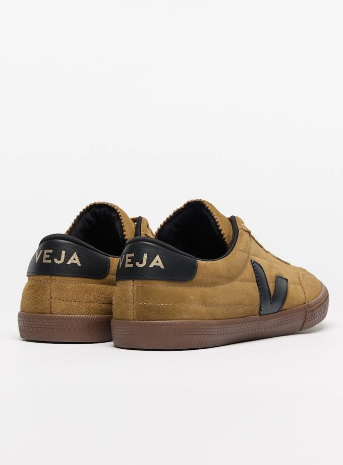 PANENKA SUEDE TENT BLACK BARK VEJA