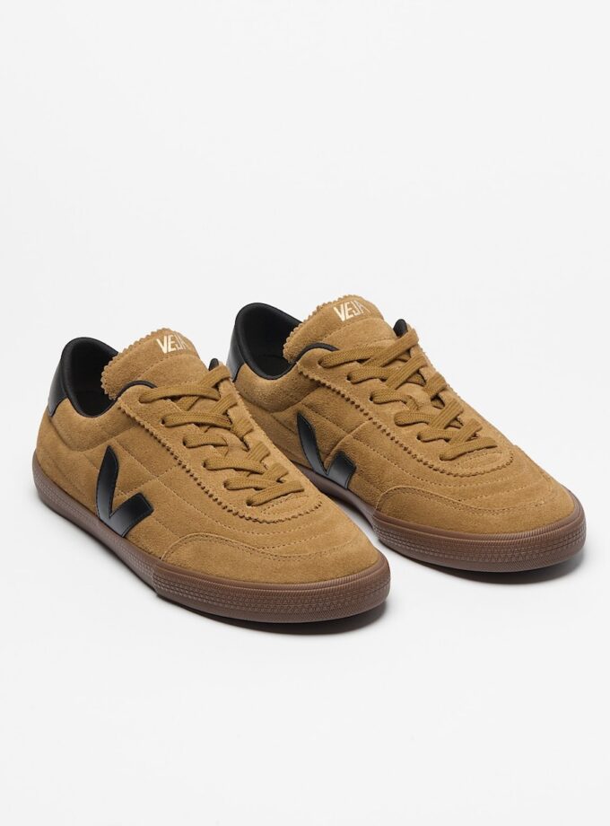 PANENKA SUEDE TENT BLACK BARK VEJA