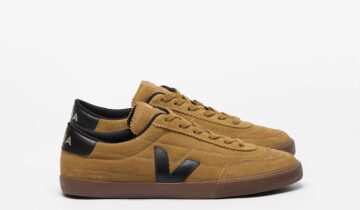 PANENKA SUEDE TENT BLACK BARK VEJA